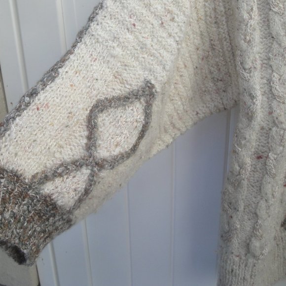 Olivia Paul Sweater Hand Made in England Wool-Acrylic Blend Quality Vintage - Picture 3 of 5